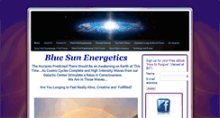 Desktop Screenshot of bluesunenergetics.net